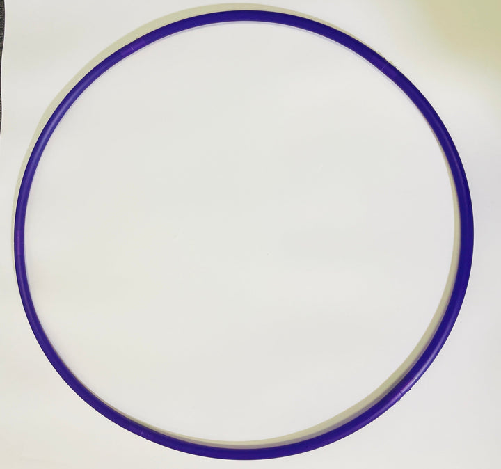 4 piece sectional hula hoop in UV purple iris tubing