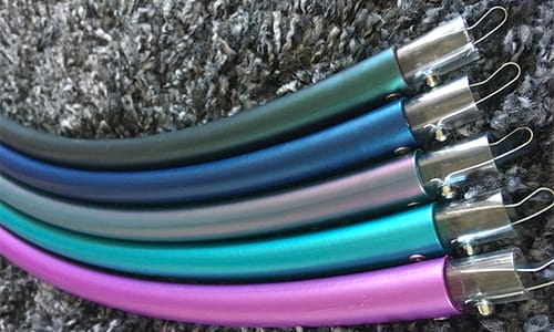 Custom 5 Section coloured polypro hoop - 17.5mm