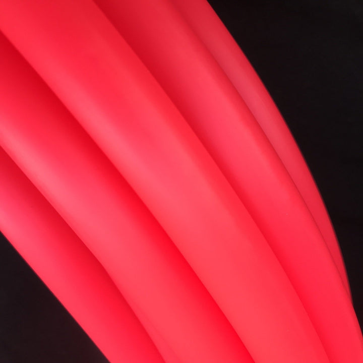 UV Pink fluorescent hoop tubing  